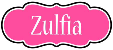 Zulfia invitation logo