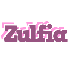 Zulfia relaxing logo