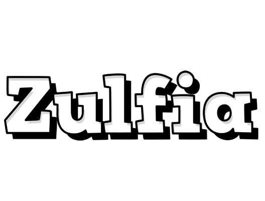 Zulfia snowing logo