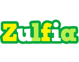 Zulfia soccer logo