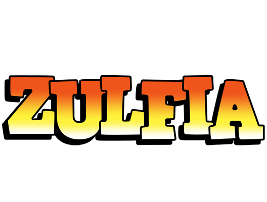 Zulfia sunset logo