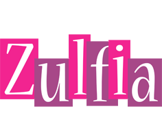 Zulfia whine logo