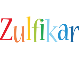 Zulfikar birthday logo