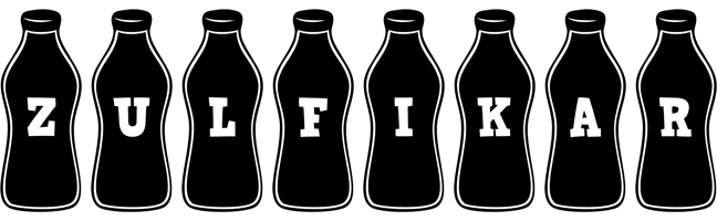 Zulfikar bottle logo