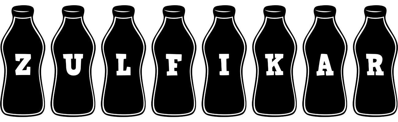 Zulfikar bottle logo