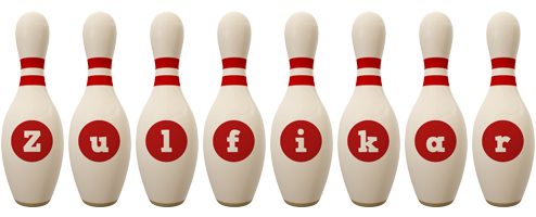 Zulfikar bowling-pin logo