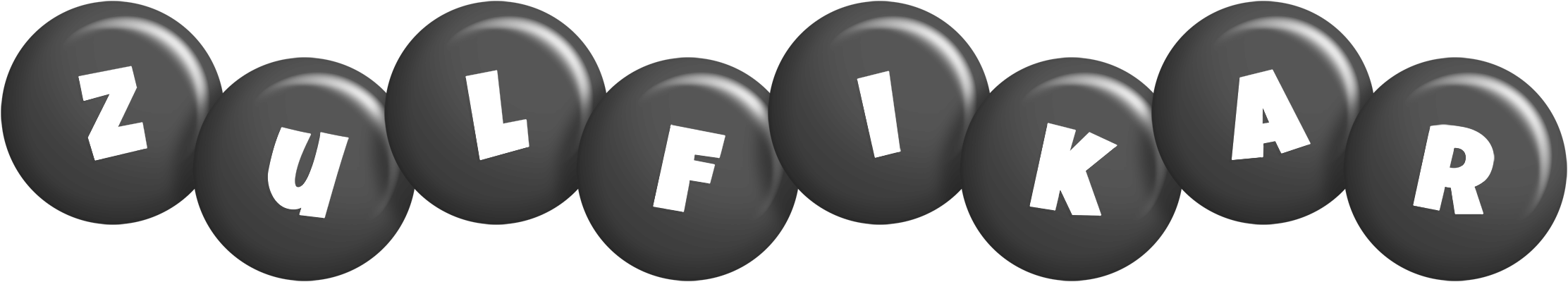 Zulfikar candy-black logo