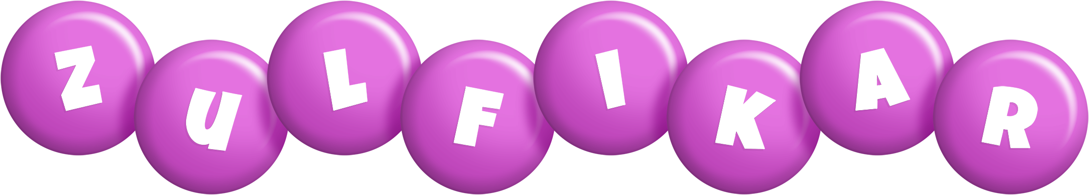 Zulfikar candy-purple logo