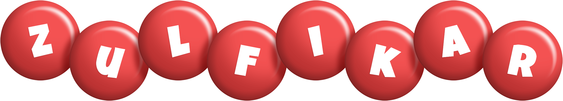 Zulfikar candy-red logo
