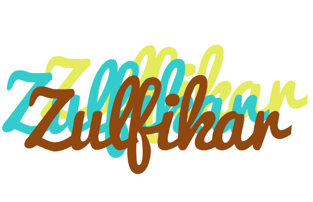 Zulfikar cupcake logo