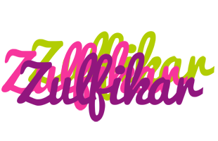 Zulfikar flowers logo