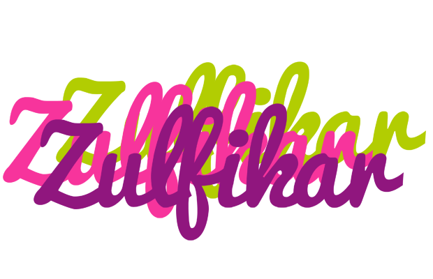 Zulfikar flowers logo
