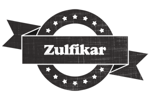 Zulfikar grunge logo