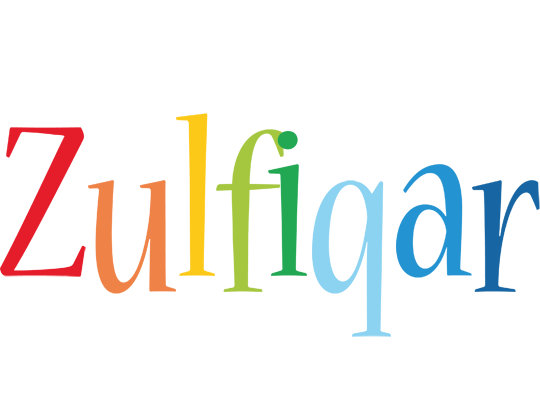 Zulfiqar birthday logo