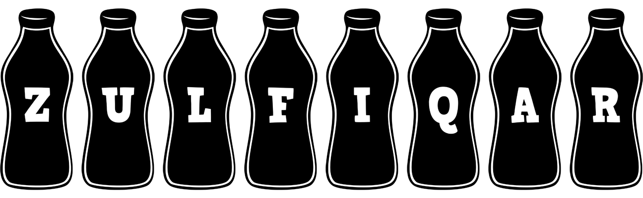 Zulfiqar bottle logo