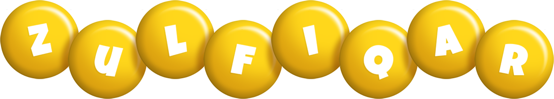 Zulfiqar candy-yellow logo