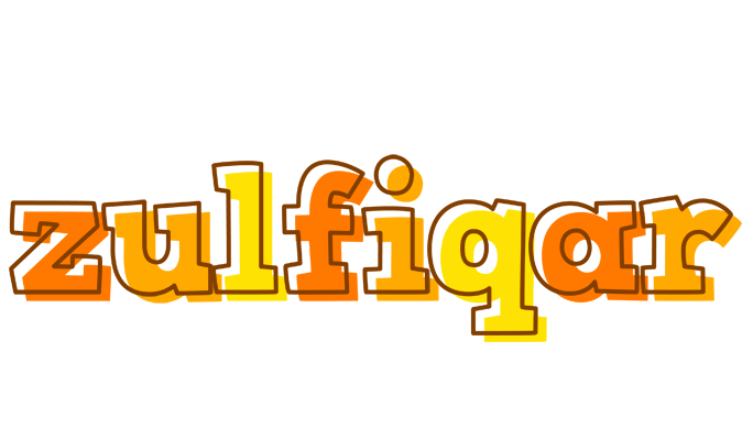 Zulfiqar desert logo