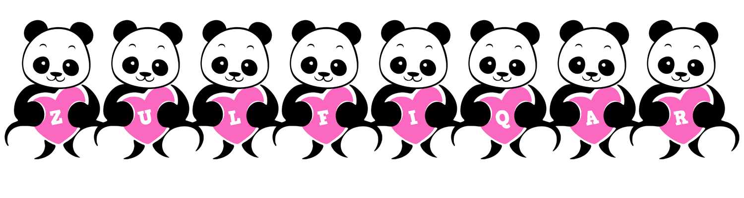 Zulfiqar love-panda logo
