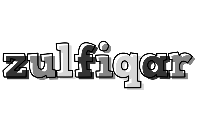 Zulfiqar night logo