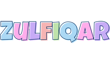 Zulfiqar pastel logo