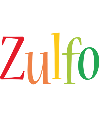 Zulfo birthday logo