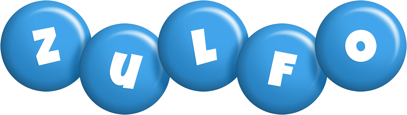 Zulfo candy-blue logo