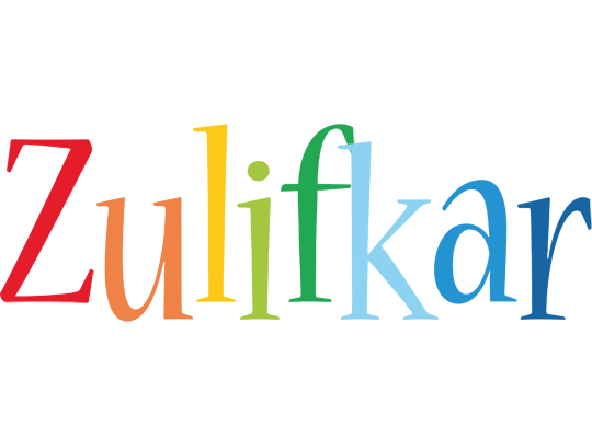 Zulifkar birthday logo