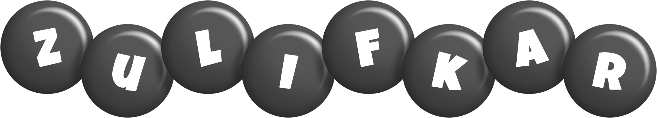 Zulifkar candy-black logo