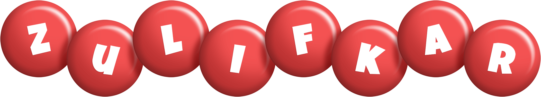 Zulifkar candy-red logo