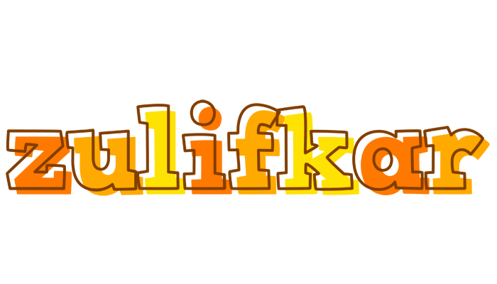 Zulifkar desert logo
