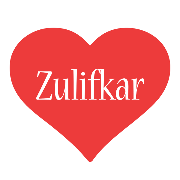 Zulifkar love logo