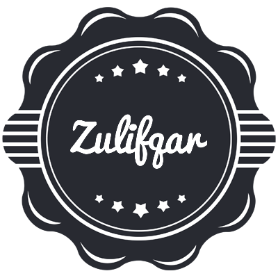 Zulifqar badge logo