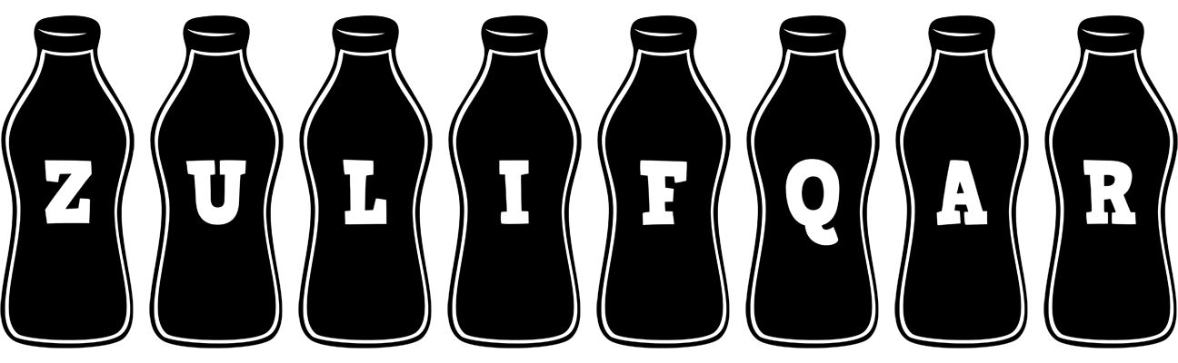 Zulifqar bottle logo