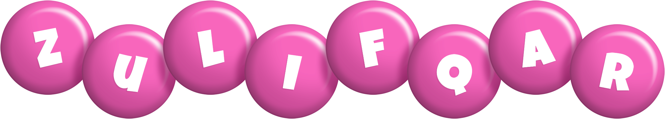 Zulifqar candy-pink logo