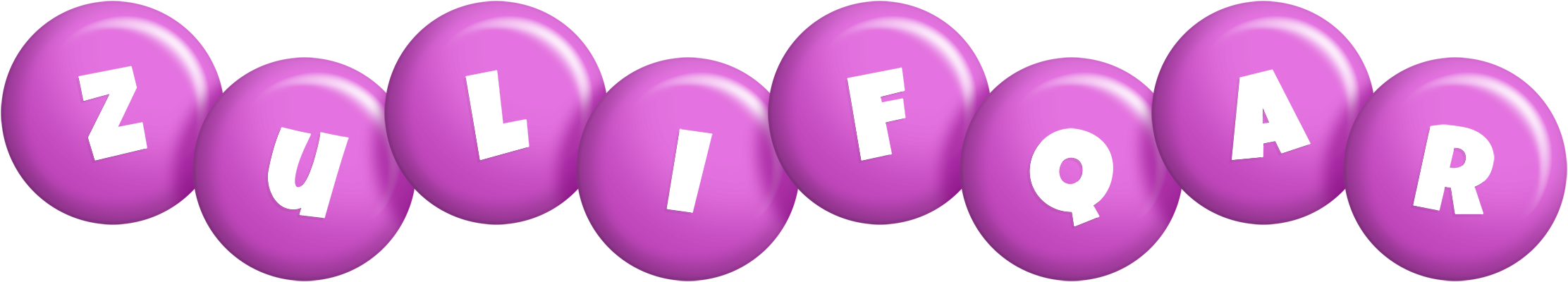 Zulifqar candy-purple logo
