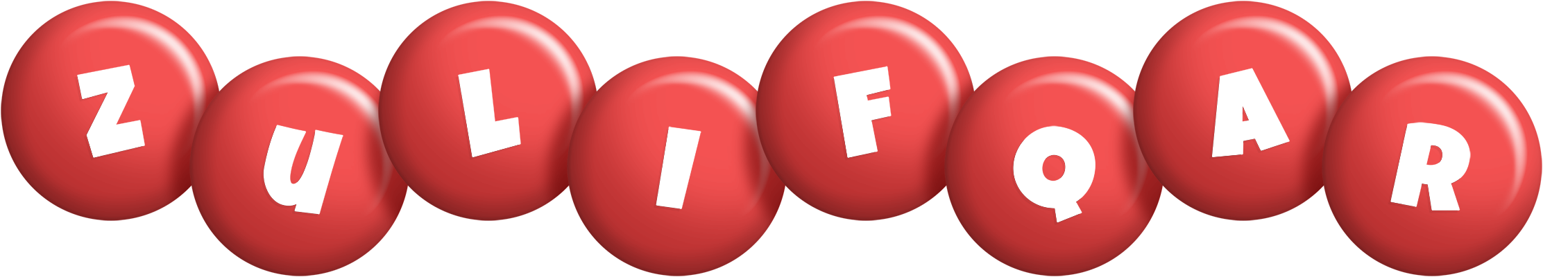Zulifqar candy-red logo