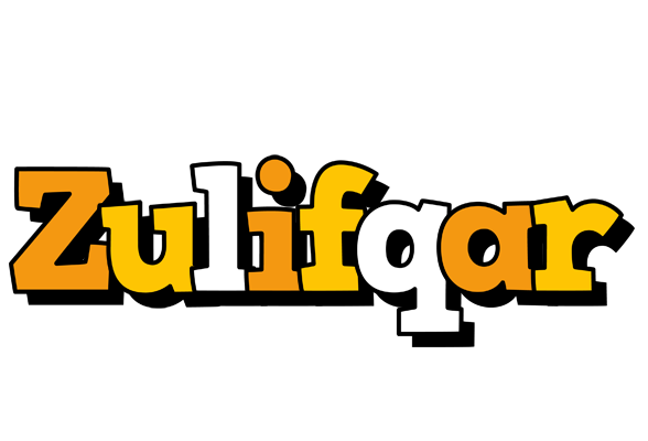 Zulifqar cartoon logo