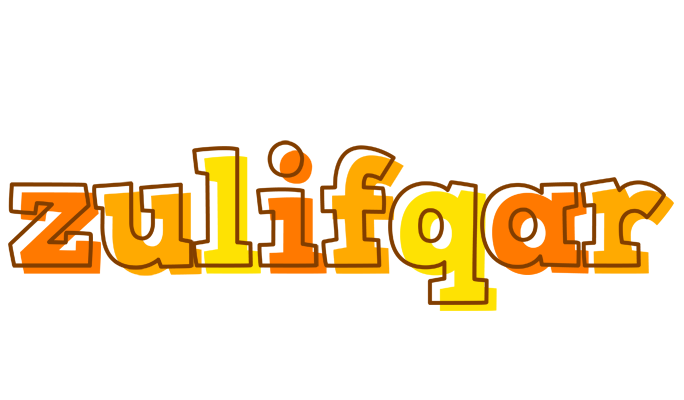 Zulifqar desert logo