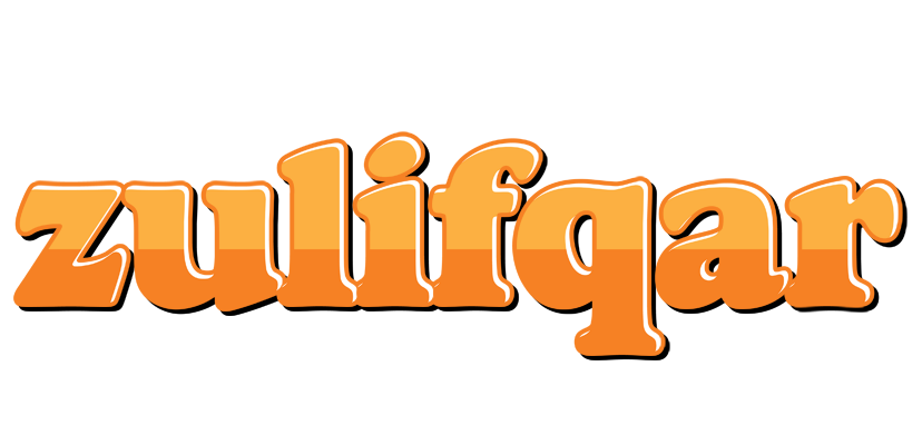 Zulifqar orange logo