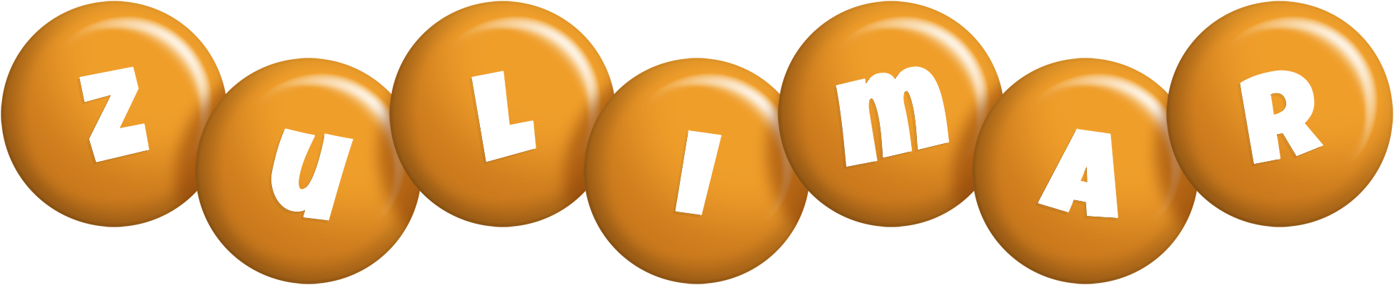 Zulimar candy-orange logo