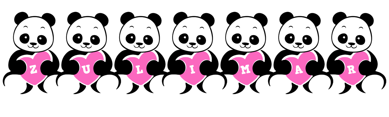 Zulimar love-panda logo