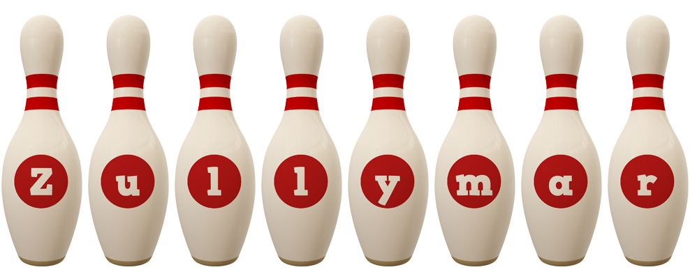 Zullymar bowling-pin logo