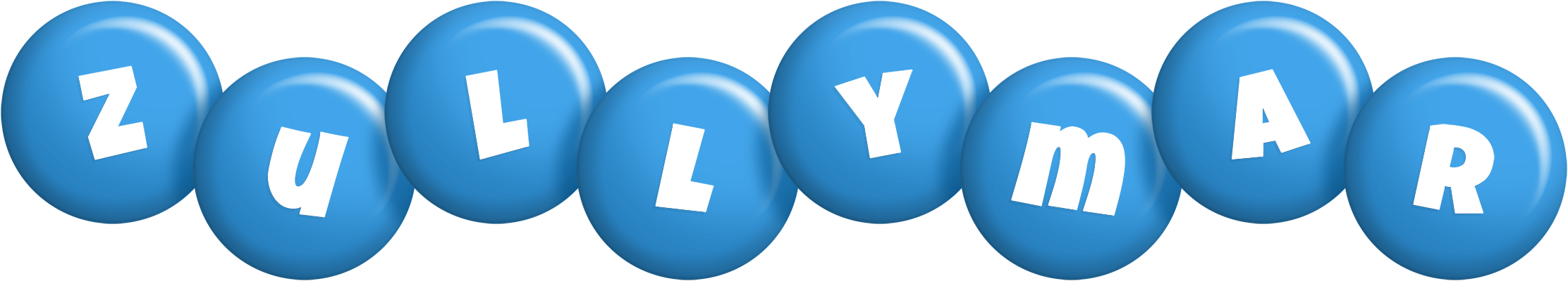 Zullymar candy-blue logo