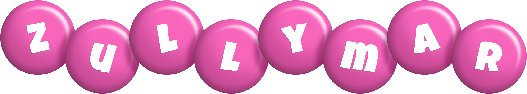 Zullymar candy-pink logo