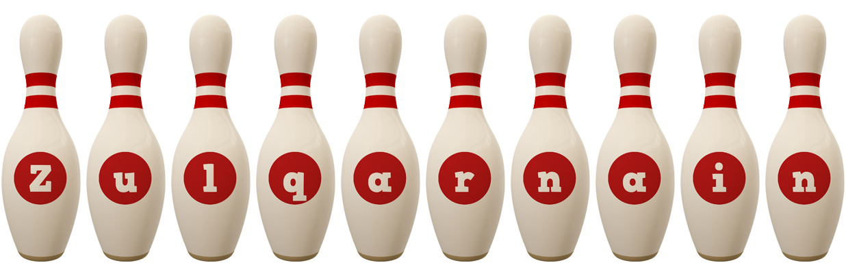 Zulqarnain bowling-pin logo
