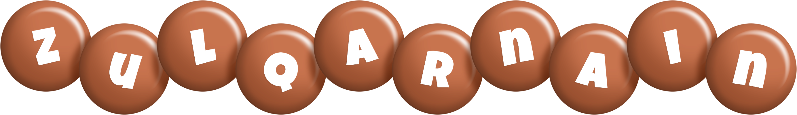 Zulqarnain candy-brown logo