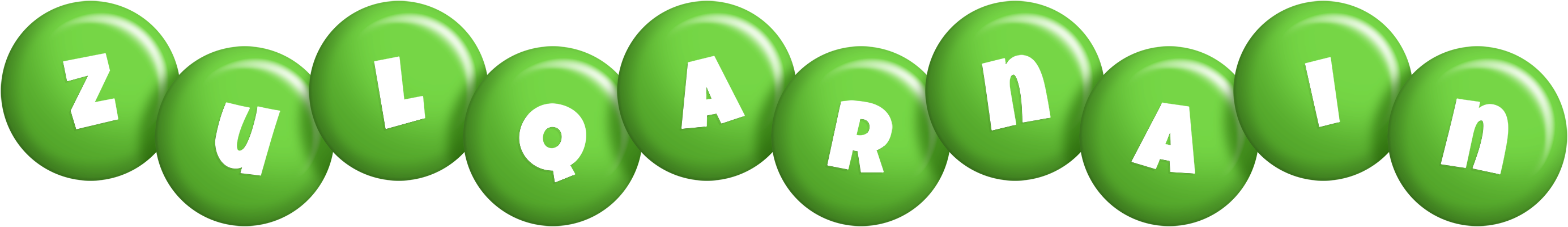 Zulqarnain candy-green logo