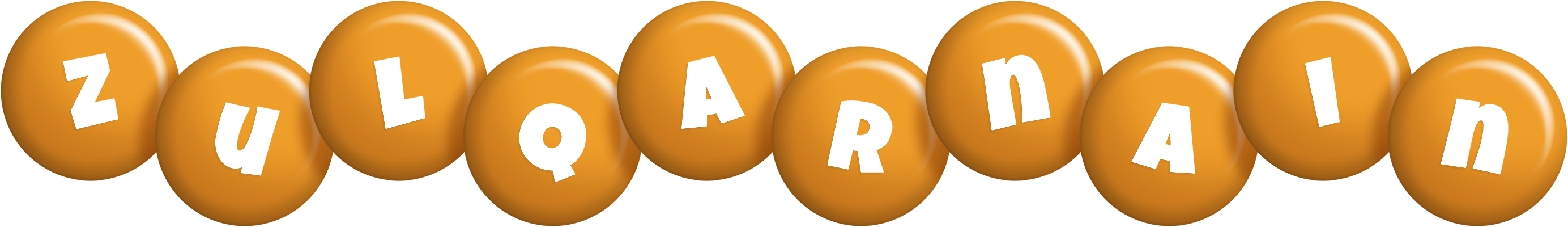 Zulqarnain candy-orange logo