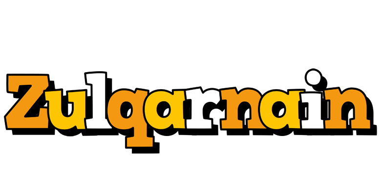 Zulqarnain cartoon logo
