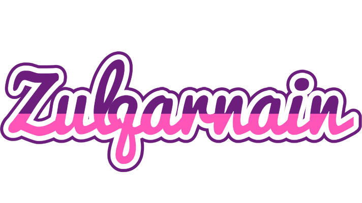Zulqarnain cheerful logo